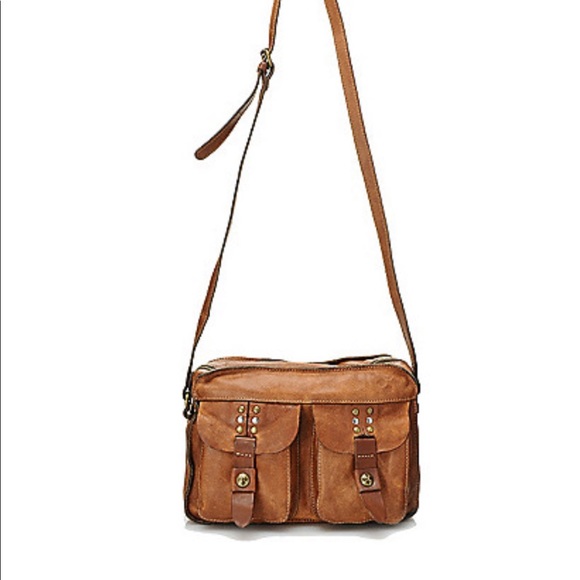 Patricia Nash Teramo Distressed Leather Crossbody - Picture 2 of 15